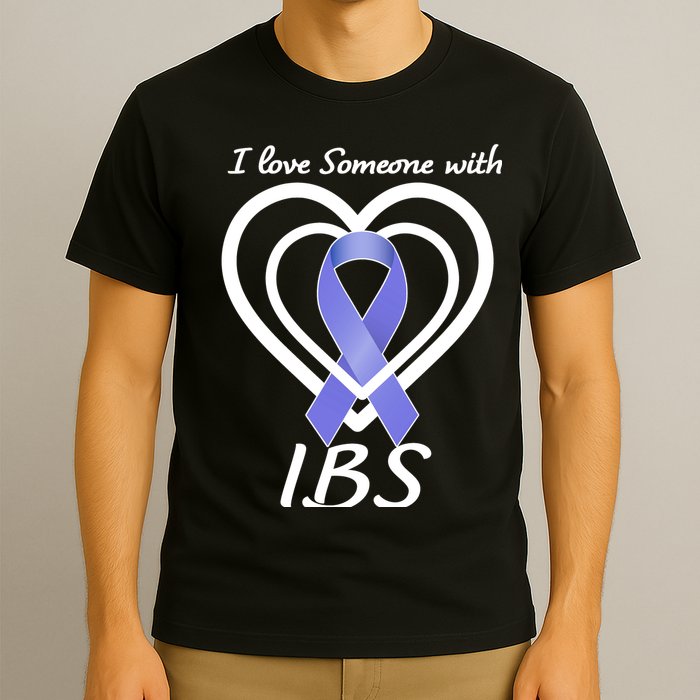 I Love Someone With IBS Irritable Bowel Syndrome Awareness T-Shirt