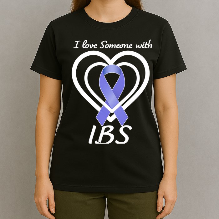 I Love Someone With IBS Irritable Bowel Syndrome Awareness T-Shirt
