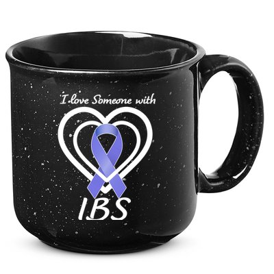 I Love Someone With IBS Irritable Bowel Syndrome Awareness 15oz Campfire Ceramic Mug