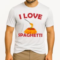 I Love Spaghetti Cooling Performance Crew T-Shirt