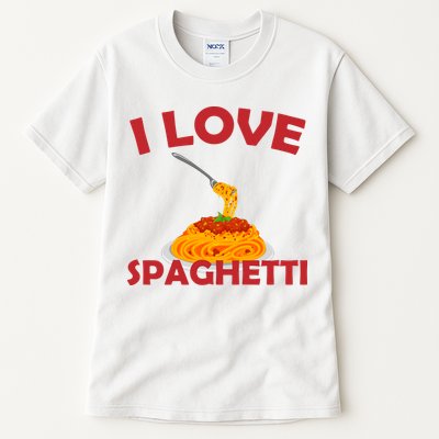 I Love Spaghetti Tall T-Shirt