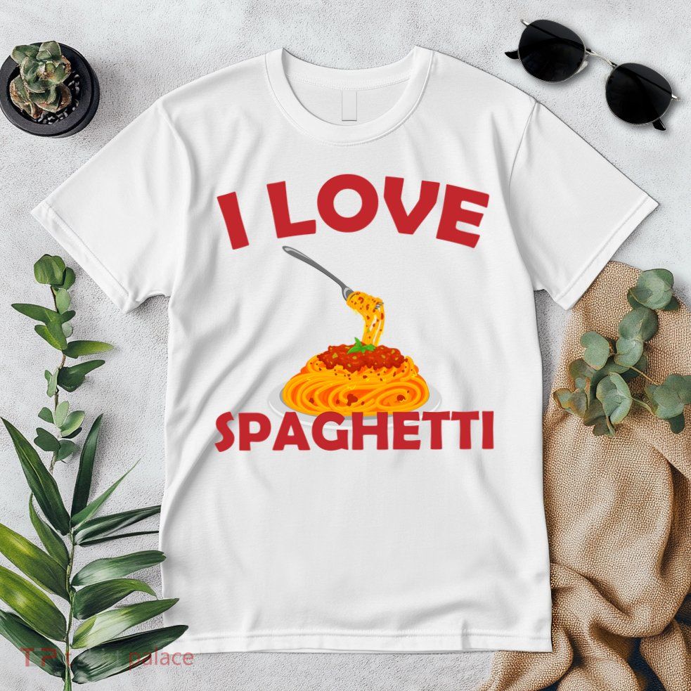 I Love Spaghetti Premium T-Shirt