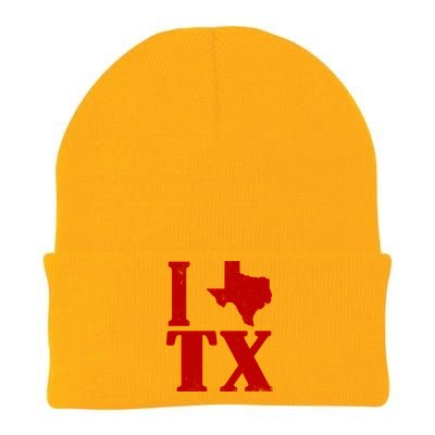 I Love Texas Knit Cap Winter Beanie