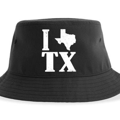 I Love Texas Sustainable Bucket Hat