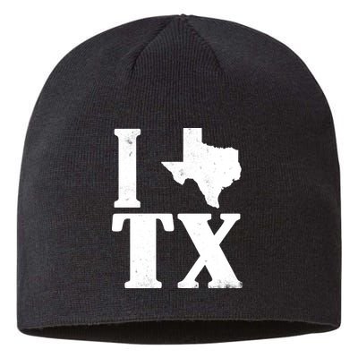 I Love Texas Sustainable Beanie