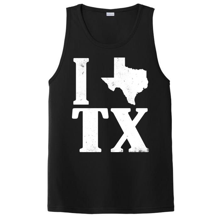 I Love Texas PosiCharge Competitor Tank