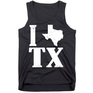 I Love Texas Tank Top