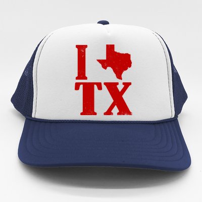 I Love Texas Trucker Hat