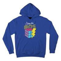 I Love The 80s Lightning Rubik Hoodie