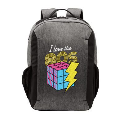 I Love The 80s Lightning Rubik Vector Backpack