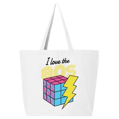 I Love The 80s Lightning Rubik 25L Jumbo Tote