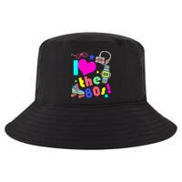 I Love The 80s Retro Party Mash-up Cool Comfort Performance Bucket Hat