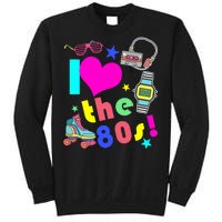 I Love The 80s Retro Party Mash-up Sweatshirt