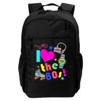 I Love The 80s Retro Party Mash-up Daily Commute Backpack