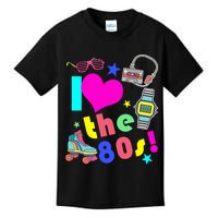 I Love The 80s Retro Party Mash-up Kids T-Shirt
