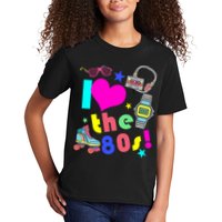 I Love The 80s Retro Party Mash-up Kids T-Shirt