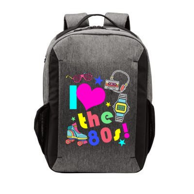 I Love The 80s Retro Party Mash-up Vector Backpack