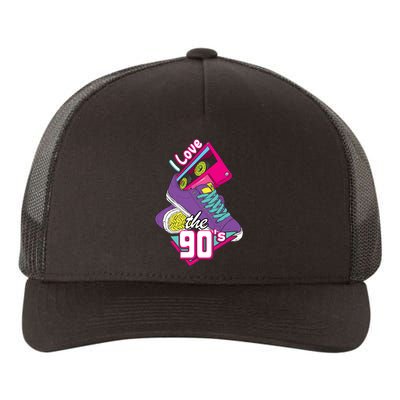 I love the 90s Yupoong Adult 5-Panel Trucker Hat