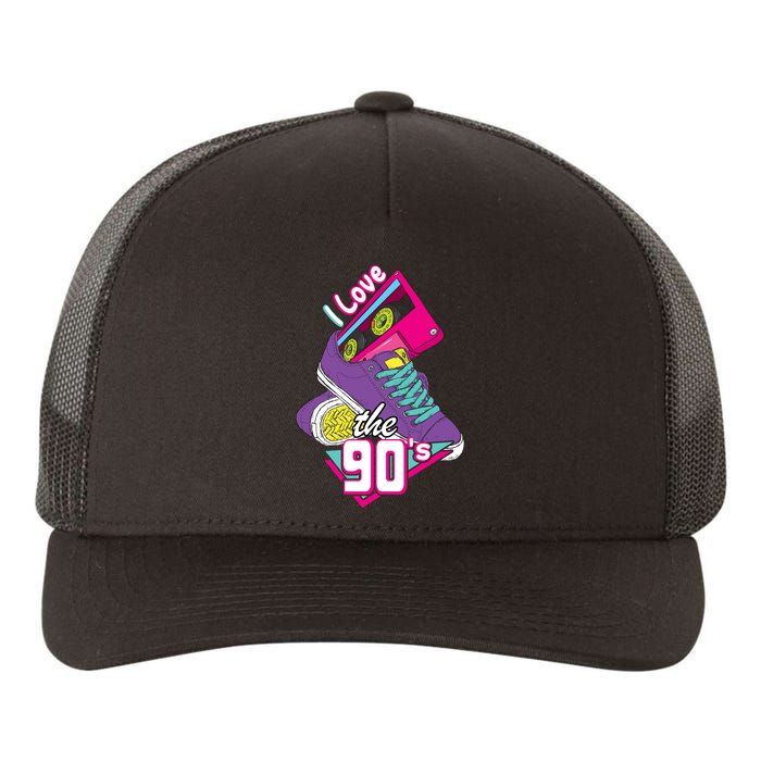 I love the 90s Yupoong Adult 5-Panel Trucker Hat