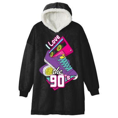 I love the 90s Hooded Wearable Blanket