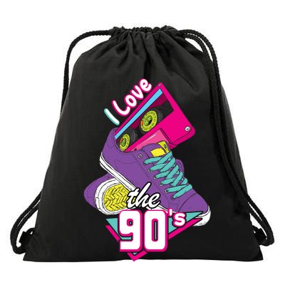 I love the 90s Drawstring Bag