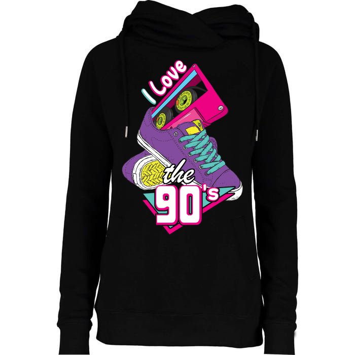 I love the 90s Womens Funnel Neck Pullover Hood