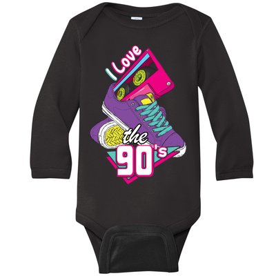 I love the 90s Baby Long Sleeve Bodysuit