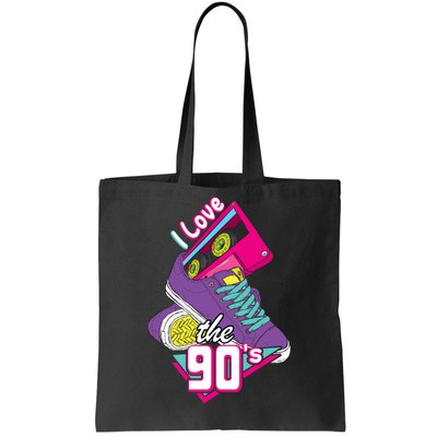 I love the 90s Tote Bag