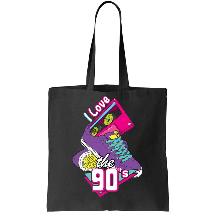 I love the 90s Tote Bag