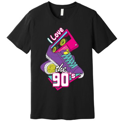 I love the 90s Premium T-Shirt