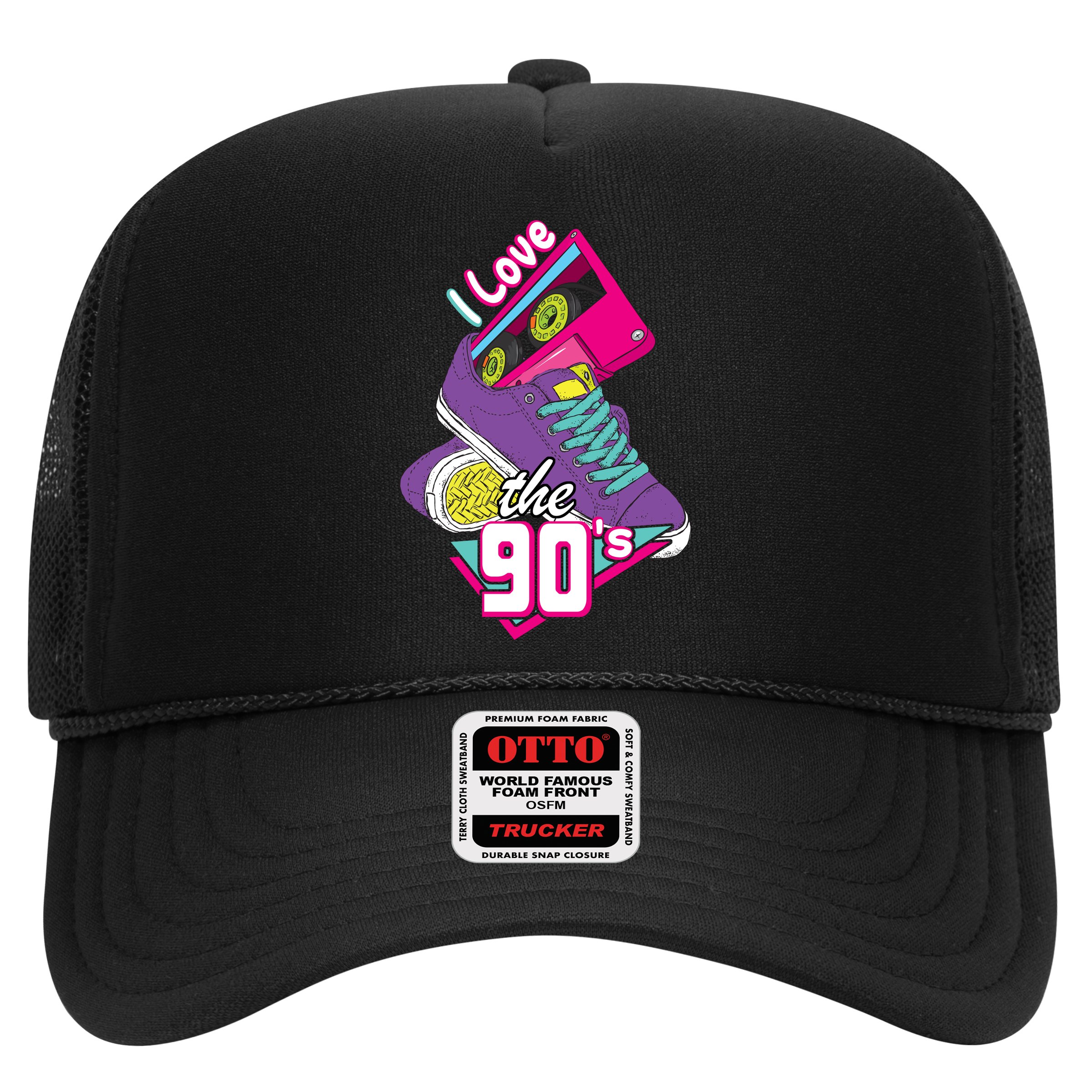 I love the 90s Trucker Hat