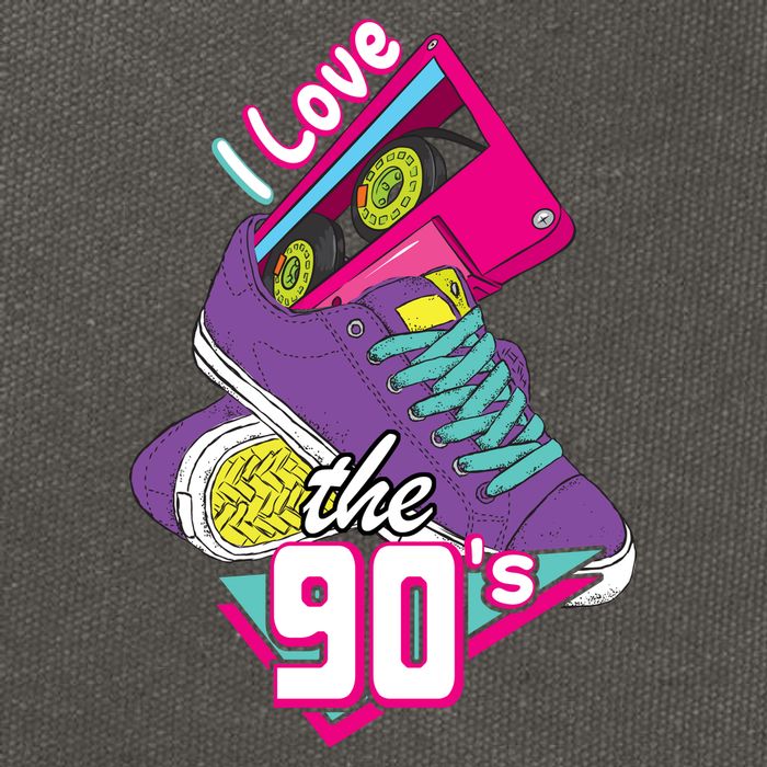 I love the 90s Cotton Canvas Backpack