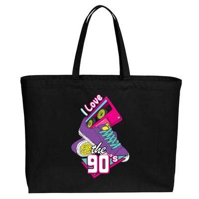 I love the 90s Cotton Canvas Jumbo Tote