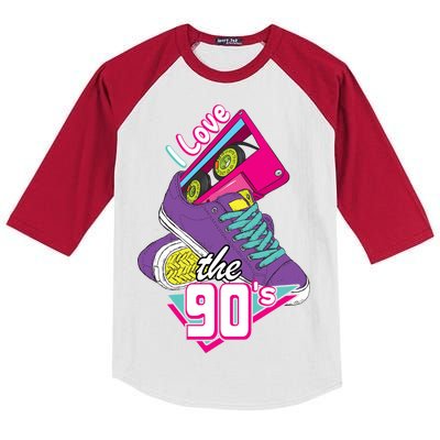 I love the 90s Kids Colorblock Raglan Jersey