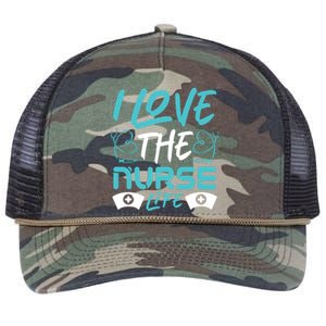 I love The Nurse Life Retro Rope Trucker Hat Cap