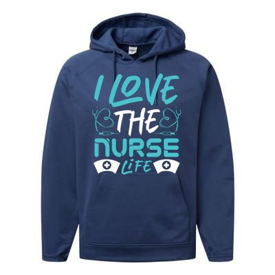 I love The Nurse Life Performance Fleece Hoodie