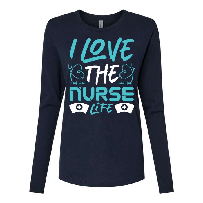 I love The Nurse Life Womens Cotton Relaxed Long Sleeve T-Shirt