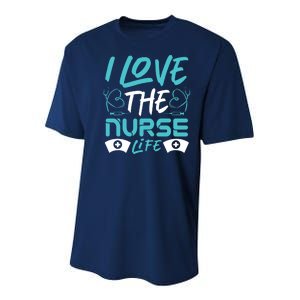 I love The Nurse Life Youth Performance Sprint T-Shirt