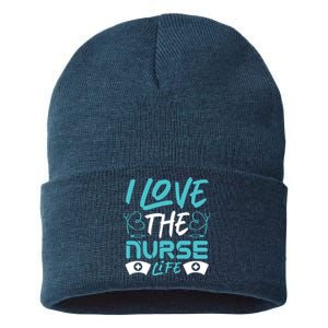 I love The Nurse Life Sustainable Knit Beanie