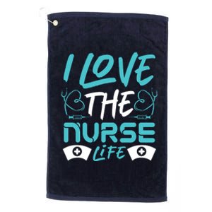 I love The Nurse Life Platinum Collection Golf Towel