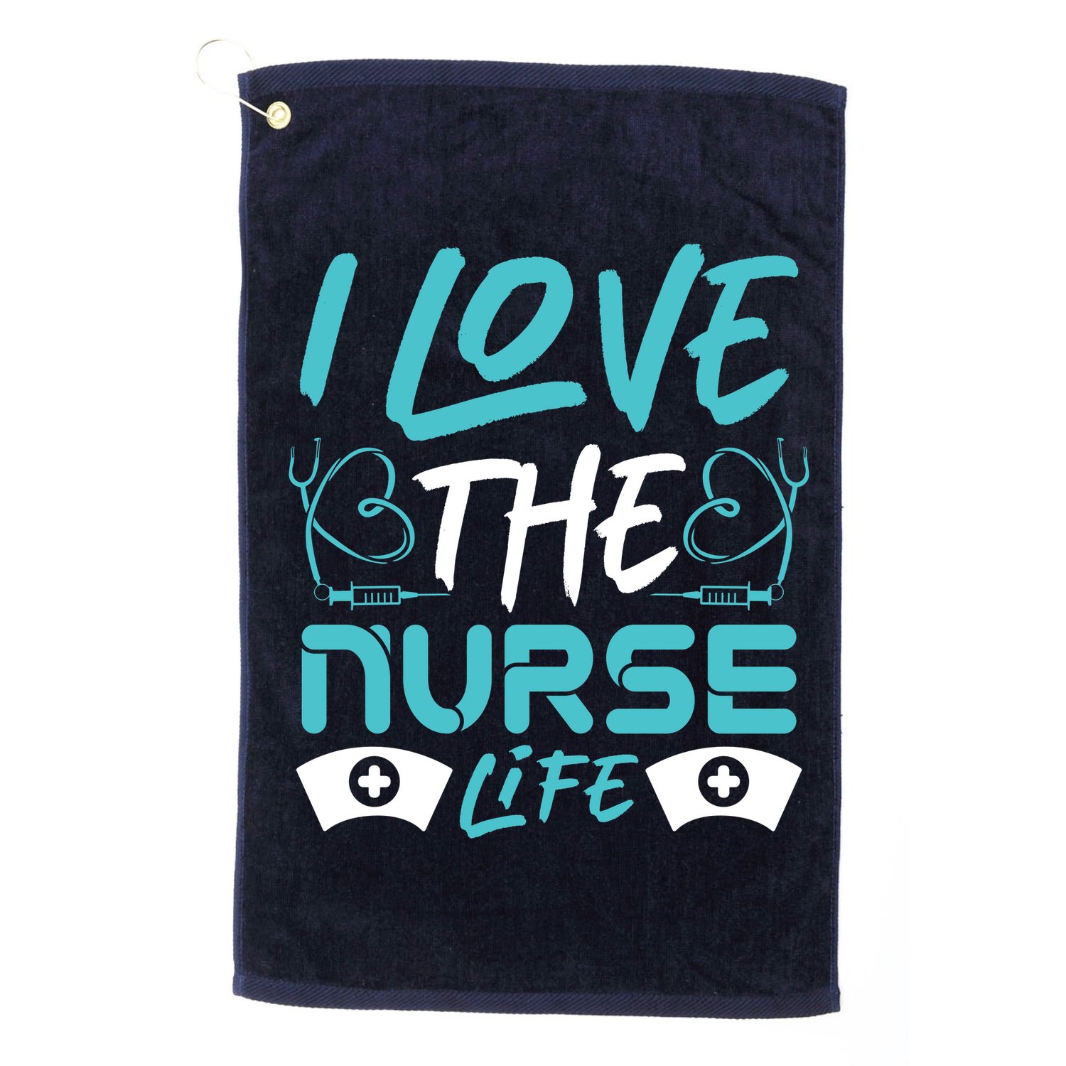 I love The Nurse Life Golf Towel