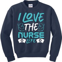 I love The Nurse Life Kids Sweatshirt