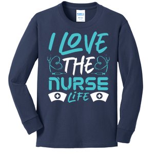 I love The Nurse Life Kids Long Sleeve Shirt