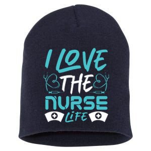 I love The Nurse Life Short Acrylic Beanie