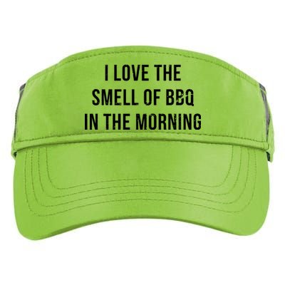 I Love The Smell Of BBQ In The Morning Adult Drive Performance Visor