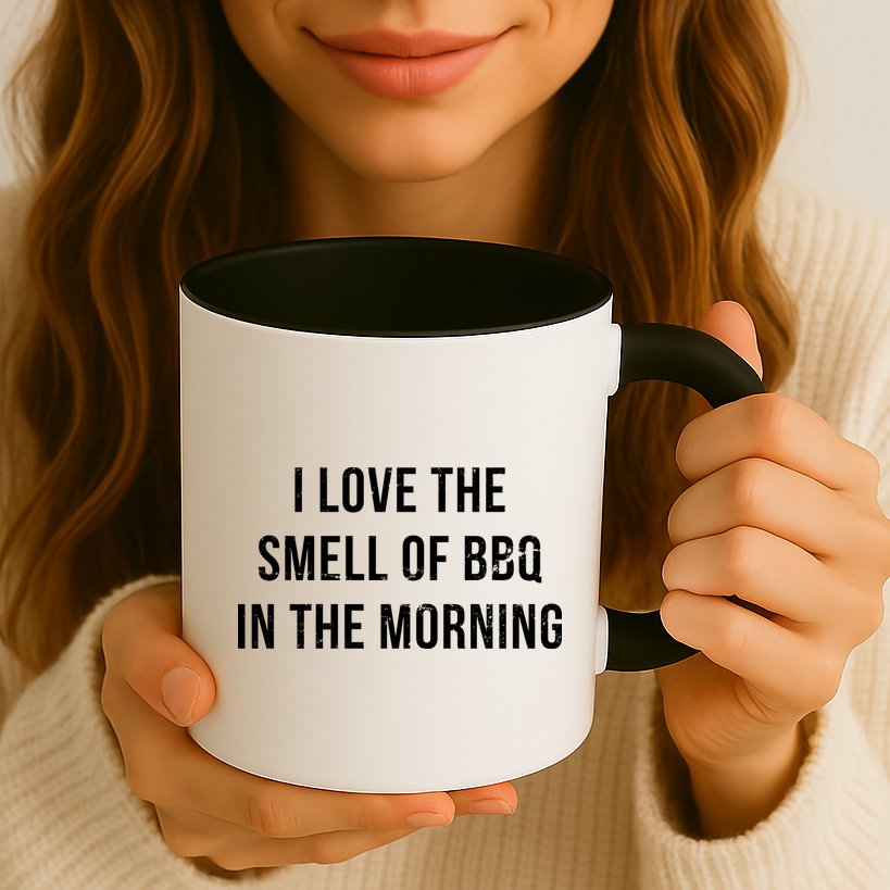 I Love The Smell Of BBQ In The Morning Mug
