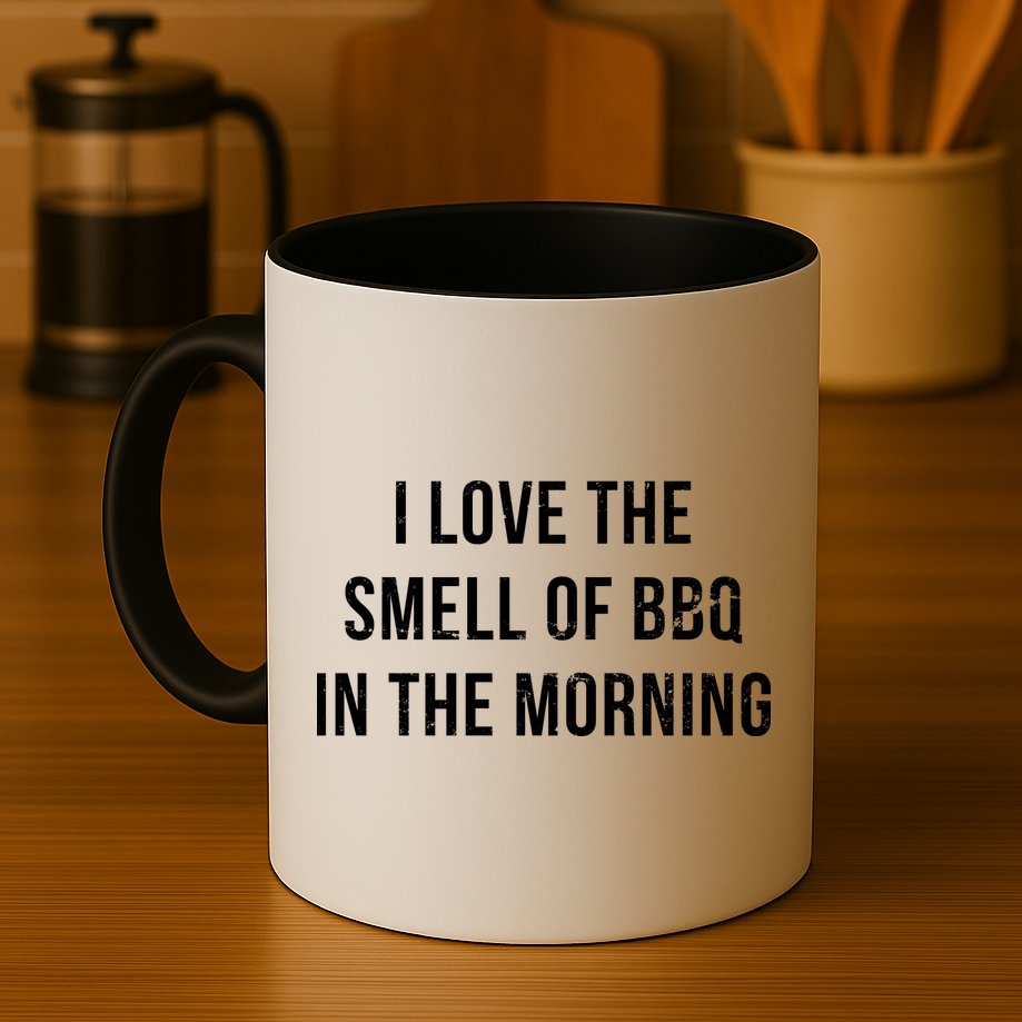 I Love The Smell Of BBQ In The Morning Mug