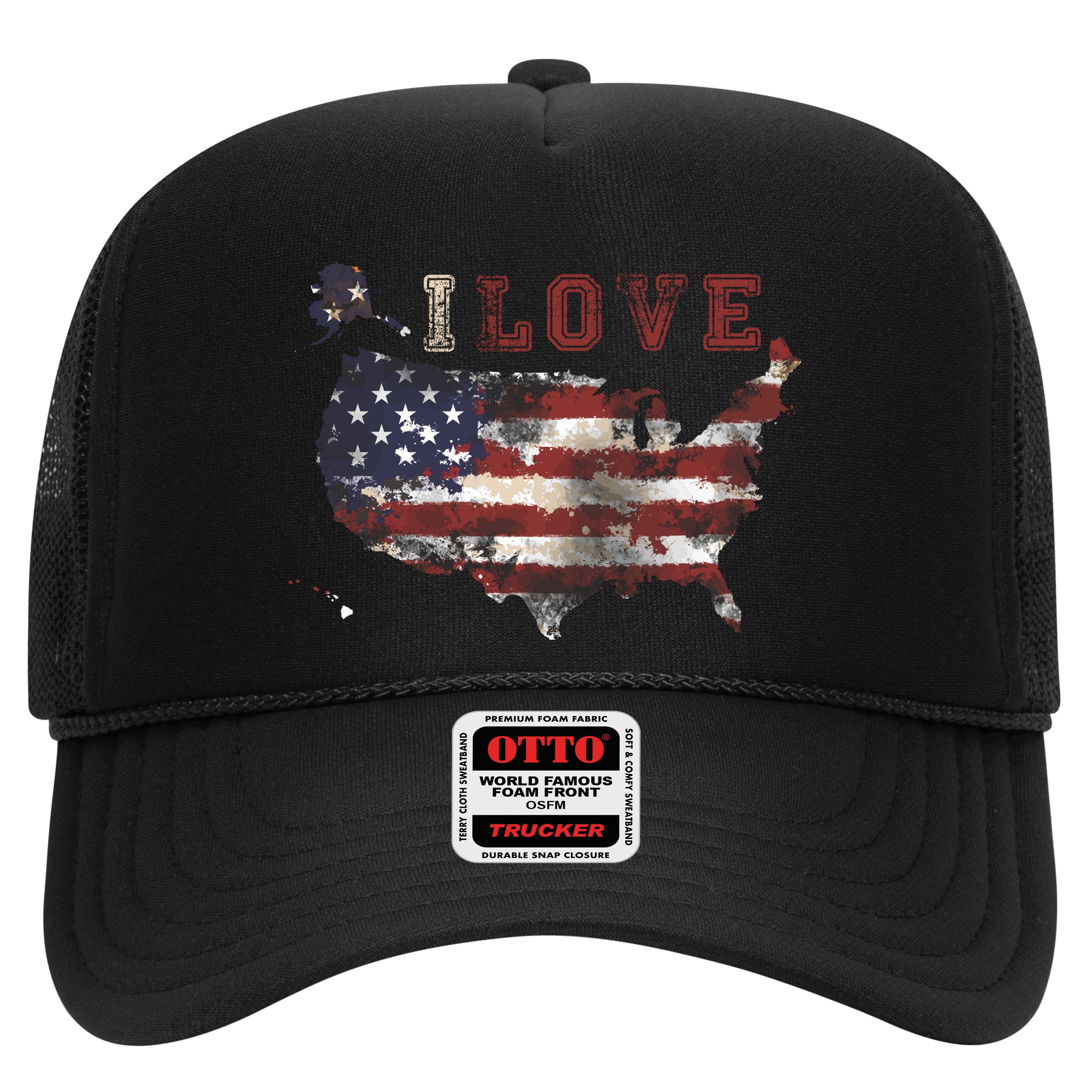 I Love The United States Hat