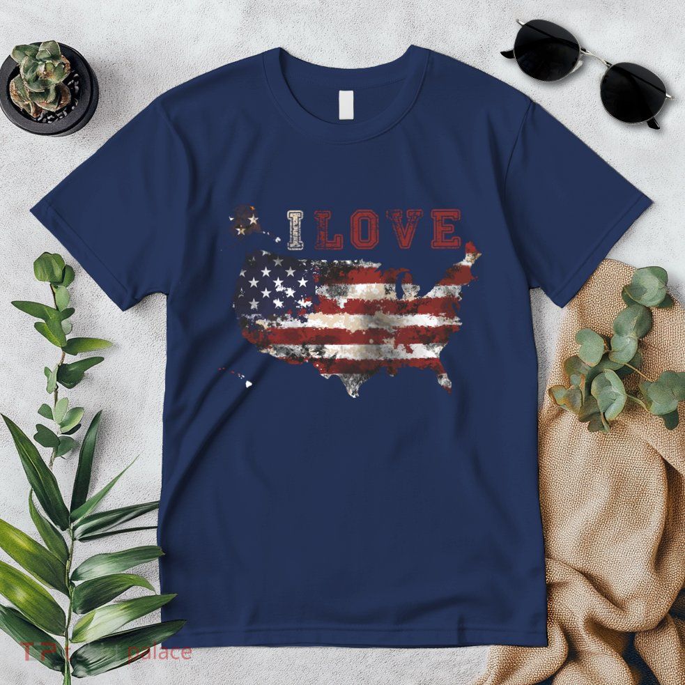 I Love The United States Premium T-Shirt