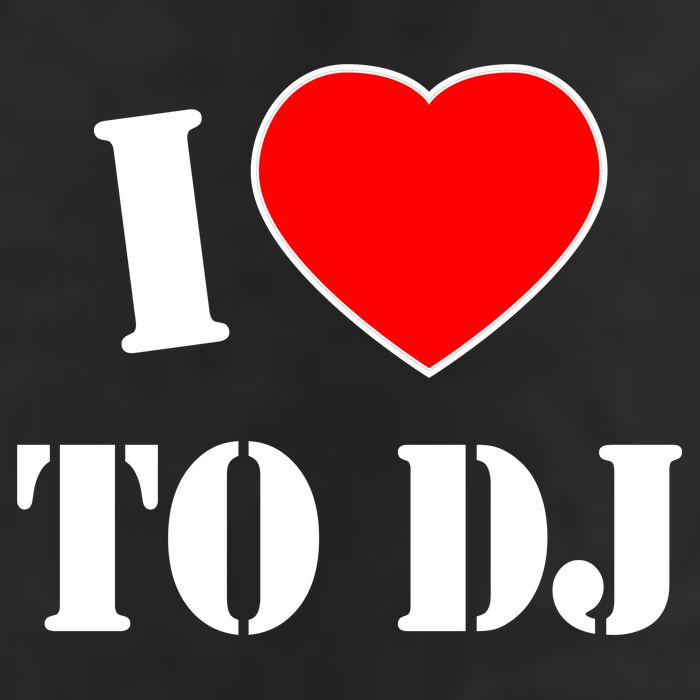 I Love To DJ 11oz C Handle Ceramic Mug